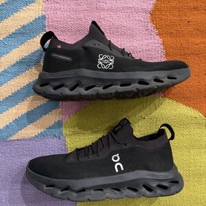On Running Cloudtilt x LOEWE All Black Sneakers